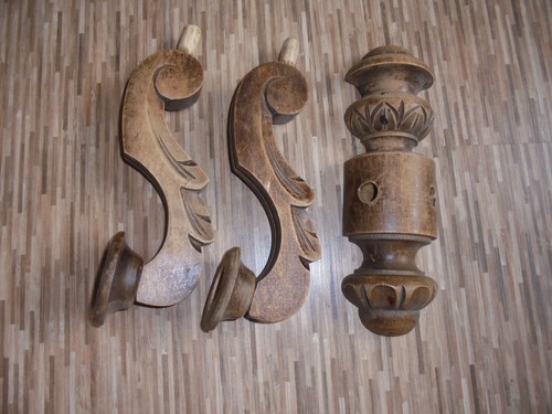 Kerzenhalter holz wandhalter - kerzenhalter,
