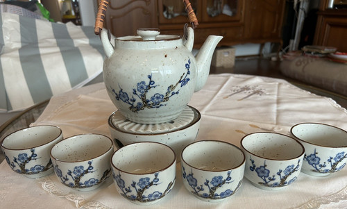 Asiatisches keramik teeservice - asiatisches,