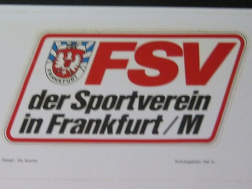 Fsv frankfurt aufkleber - fsv,