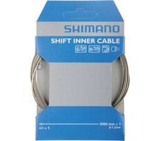 Shimano Schaltzug für Tandem Edelstahl 1,2 mm x 3000 mm inkl. Innenzug-Endkappe