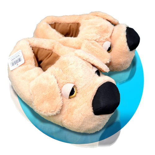Hund teddy hausschuhe - hund,