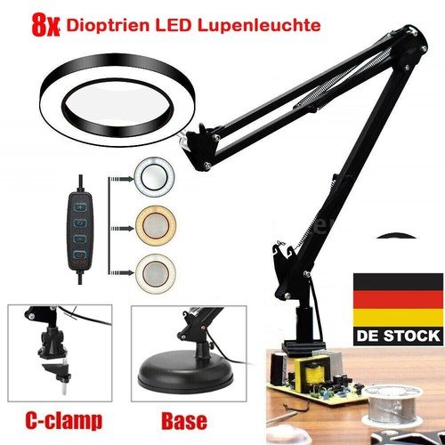 Led lupenleuchte dioptrien - led,