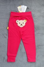 💕 STEIFF • Mädchen Jogginghose Hose • Bär • Frühling Herbst • Größe 80 • NEU