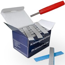 100 Klebegewichte Riegel 6Kg Kleberiegel 12x5g Auswuchtgewicht Ventildreher zink