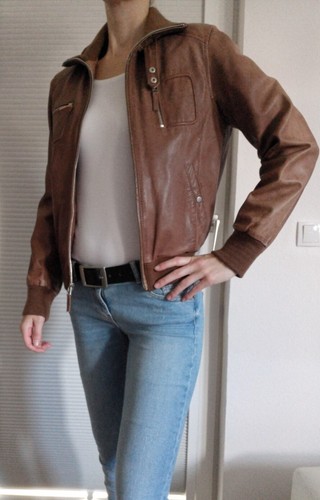 Julia roma lederjacke - s.,
