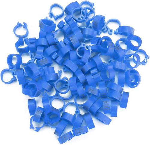 100 stück taubenringe mm - 100, 8