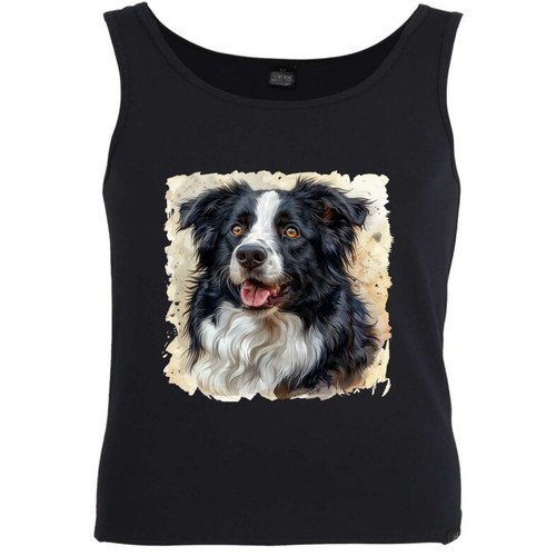 Tank top border - tank, welpe