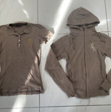 Kingsland Set Weste Jacke Reitjacke Mit Tshirt T-Shirt Shirt Braun Größe XXXS