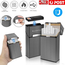 Zigarettenetui mit Feuerzeug