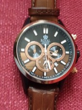 Royal London Herren Uhr Leder