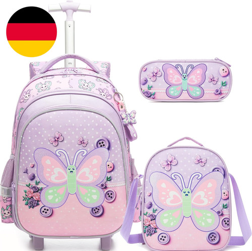 Htgroce schulrucksack trolley - schulrucksack,