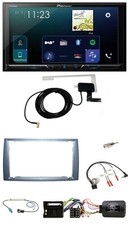 Pioneer 2DIN DAB USB Lenkrad Bluetooth Autoradio für Peugeot 308 07-09 40pin sil