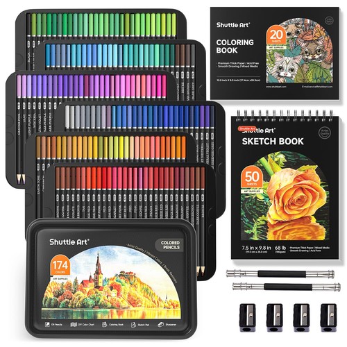 Shuttle art 174 buntstifte set - shuttle,