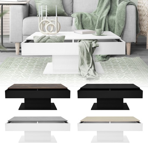 Couchtisch mit staufächern - couchtisch,