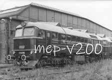 Baryt-Foto ca. 10x15 DR 120 089 (als V 200) Dessau 1967  - Taigatrommel BR 120
