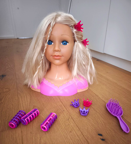 Charlene stylingkopf blond - charlene,