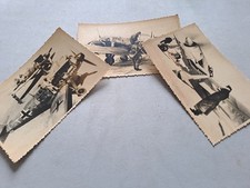 3 Fotos Luftwaffe Fw 190 &  Me