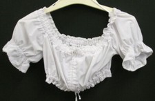 Damen Trachten Bluse weiß Gr