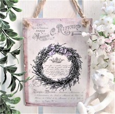 Wandbild Deko Hänger Tür