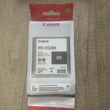 Original Canon PFI-102BK Black imagePrograf IPF 750 uvm. - MHD: 2019