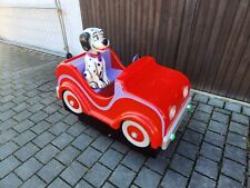 AUTO MIT DALMATINER KIDDY RIDE FAHRGESCHÄFT KINDERKARUSSELL SCHAUKELAUTOMAT