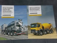 LIEBHERR Betonmischer, Fahrmischer Prospekte von 2024 ( LH 222 )