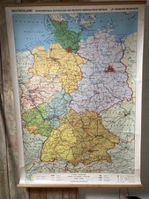 XXL Schulkarte Rollkarte