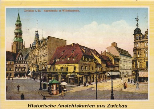 Mappe mit ansichtskarten - mappe, ansichtskarten-serie