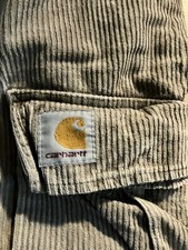 Carhartt Cargo Cord Pant 34 beige
