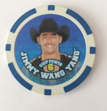 WWE Wrestling Chips TOPPS Jimmy Wang Yang