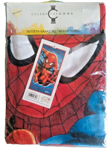 Strand badetuch spiderman - badetuch,
