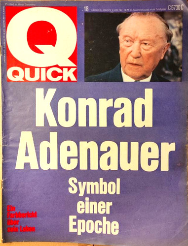 Zeitschrift quick ausgabe - zeitschrift,
