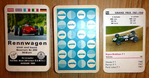 1968 rennwagen quartett - 1968,