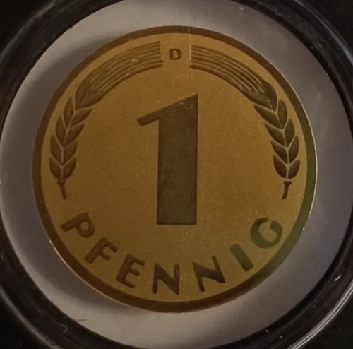 Goldmünze pfennig bank - 1,