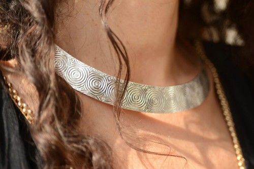 Halsreif choker necklace - halsreif,
