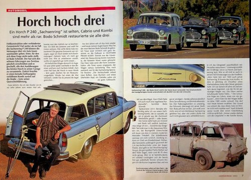 Oldtimer praxis 2573 horch - oldtimer, p