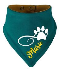 Hunde Wende Halstuch PFOTENKRINGEL personalisiert mit Namen des Hundes