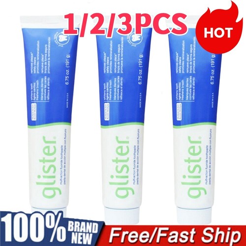 3pcs glister fluoride - 1-3pcs,