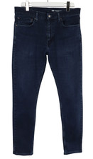 LEVI'S 512 Jeans Herren W34/L32 Zip Fly Stretch Blau Logo Slim Tapered Fit