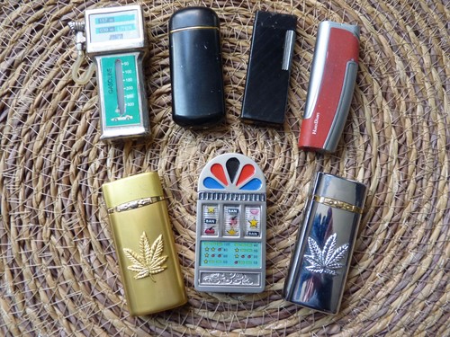 Feuerzeuge aus sammlung - feuerzeuge,