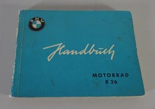 Betriebsanleitung / Handbuch BMW Motorrad R 26 Stand 08/1956