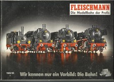 Katalog Fleischmann 1989/90 Modellbahnen in HO 1:87