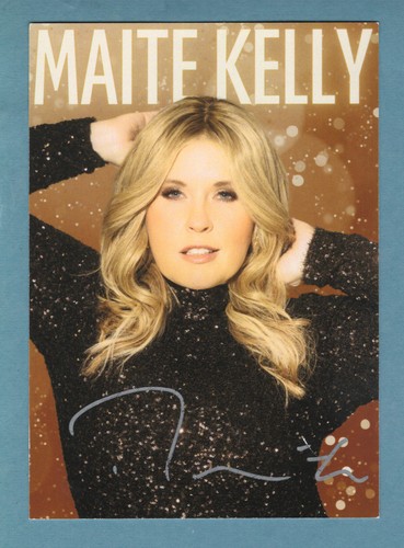 Maite kelly autogrammkarte von - kelly,