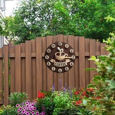 Runde 2D Wanduhr zum