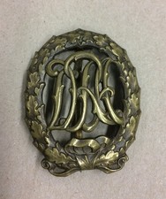 DRL Reichssportabzeichen Bronze Hst Wernstein Jena u. Miniatur an Nadel v. Lauer