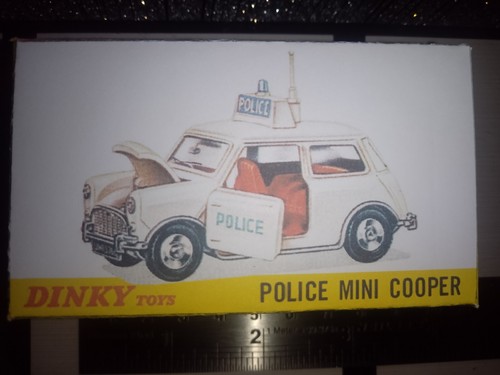 Dinky no250 police mini - dinky,