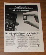 Seltene Werbung TEXAS