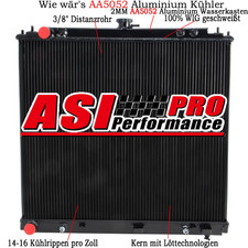 3 Reihig Aluminium Kühler