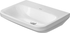 Duravit Waschtisch DuraStyle Med 60cm, ohne Überlauf, mit Hahnlochbank, ohne