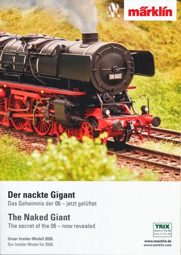 Märklin faltblatt der nackte - mÄrklin,